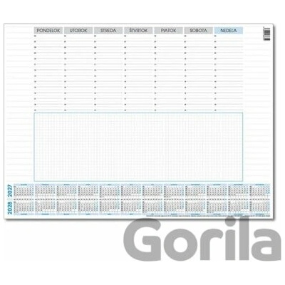 Podložka pracovná Spektrum grafik 2027