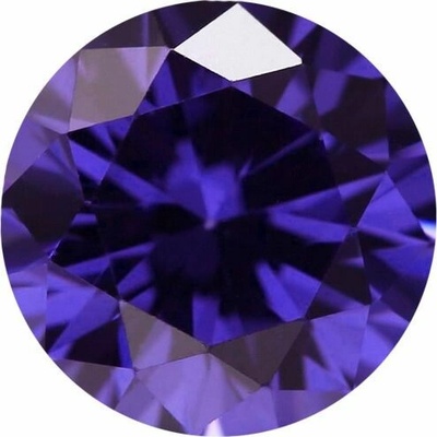 S4U CZ Kubický zirkon - Tanzanite, 100 ks (1,25 mm) - CZ25-1.25_100