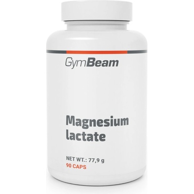 GymBeam Magnézium laktát 90 kapsúl