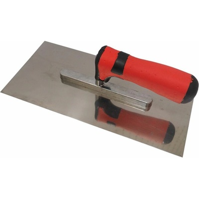Hladítko nerezové 270x130 mm hladké - dřevěná rukojeť MAGG 080105