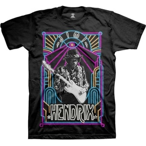 Jimi Hendrix Electric Ladyland Neon Black XL Риза (JHXTS21MB04)
