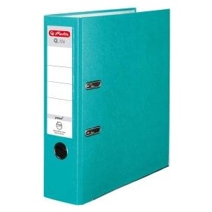 Herlitz Binder A4 8cm PP turquoise Q file