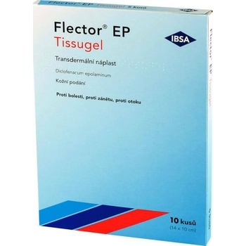FLECTOR EP TISSUGEL TDR 180MG EMP MED 10