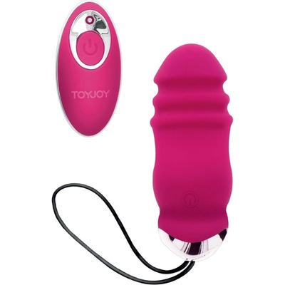 TOYJOY Sunny Side Up And Down Fuchsia Vibrační bullet s dálkovým ovládáním a možností pulzace