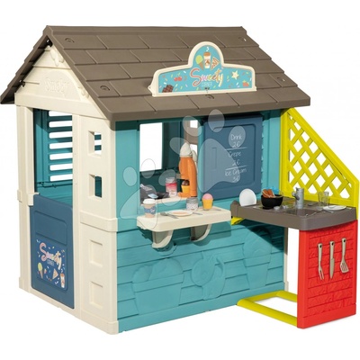 Smoby Domček s obchodom Sweety Corner Playhouse a kuchynka