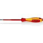 KNIPEX Отвертка шлиц 3.5, VDE 1000V жълто-червена ръкохватка 202мм, - K982035 (K982035)