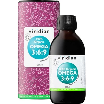 Viridian 100% Organic Omega 3:6:9 200 ml