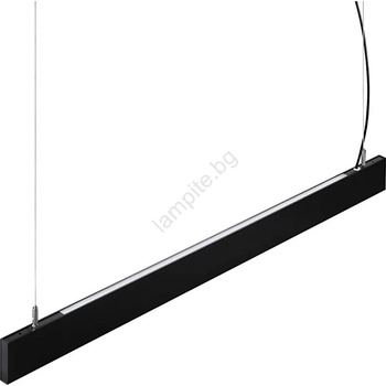 Ideal Lux - LED пендант на кабел STEEL LED/29W/230V 3000K CRI 90 120 cm черен (ID367606)