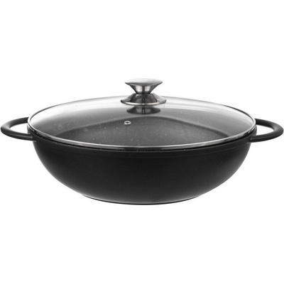 Orion Wok žulový 32 cm s pokrievkou