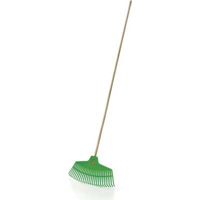 Hrable plastové FOCUS - drevená násada 165 cm PROS-IGR2-G642