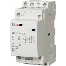 Adelid SM4 25-22-230V Modulární stykač 25-22 230V 25A 4Z 3fázový 2NO 2NC SM4 25-22-230V