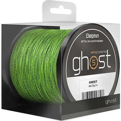 Delphin šnúra GHOST 4+1 green 200m 0,33mm