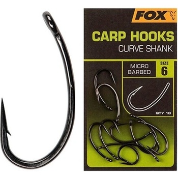 Fox Carp Hooks Curve Shank vel.4 10 ks