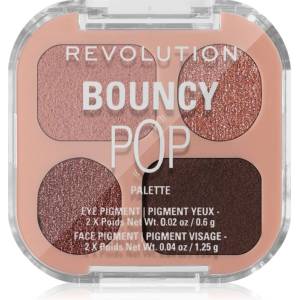 Revolution Beauty Bouncy POP Palette палитра сенки за очи цвят Ember