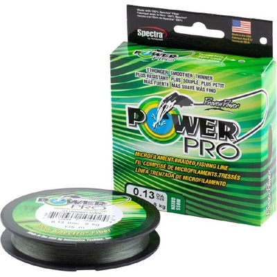 PowerPro Šnúra dark green 135m 0,08mm 4kg
