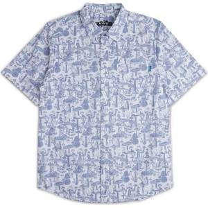 KAVU Мъжка риза с копчета KAVU Topspot Shirt - Mushroom Forest (033-3156-0311)
