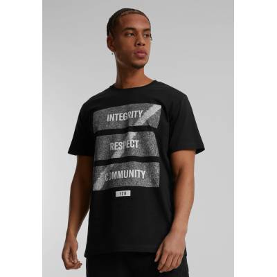 MERCHCODE Тениска Footballs Coming Home Integrity, Respect, Community Tee black XXLUB-MC879-00007 - , размер S