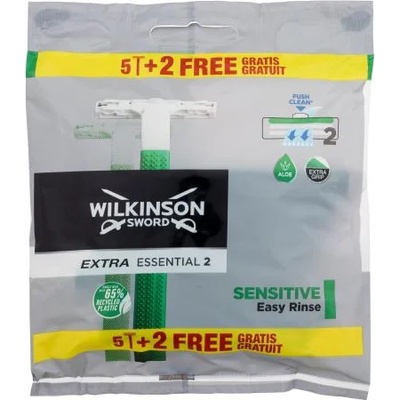 Wilkinson Sword Extra Essential 2 Sensitive самобръсначки за еднократна употреба 7 бр за мъже