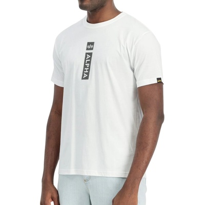 Alpha Industries tričko pánske Alpha PP T white