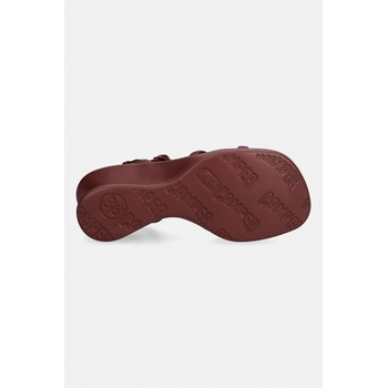 Camper сандали обувки със скосена пларформа от кожа Louise Sandal (K201916.002)
