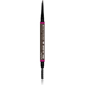 NYX Professional Makeup Blade & Shade молив за вежди с четка цвят Espresso 0.06 гр