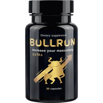 Different Company Bullrun Extra doplnok podporujúci erekciu na potenciu erekciu 30 kapsúl