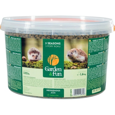 Vitapol Garden Fun храна за таралежи, 1, 6кг кофа