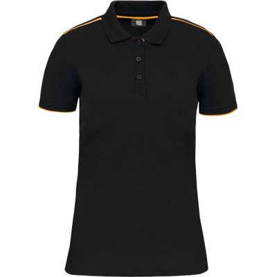 Kariban Polokošile Day-to-Day WK271 krátký rukáv dámská COT-20W271zz900 Camel černá