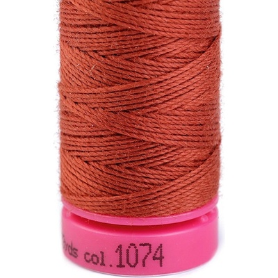 Prima-obchod Polyesterové nitě Aspo 30 / riflové návin 30 m, barva 1074 Jaffa Orange