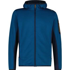 CMP Мъжко поларено яке CMP Jacket Fix Hood with Sleeve Pocket Fleece jacket - Petroleum - размер 46 (EU) (005-7016-0411)