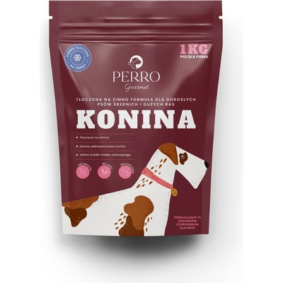 PERRO Gourmet Cold-pressed koňské 1 kg