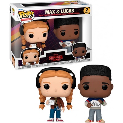 Funko Pop! 2 Pack Stranger Things Max & Lucas – Zboží Mobilmania