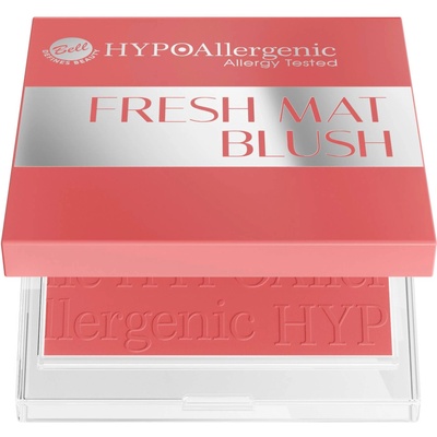 Bell HYPOAllergenic Руж Fresh Mat, 02 Camelia, 4.7 g