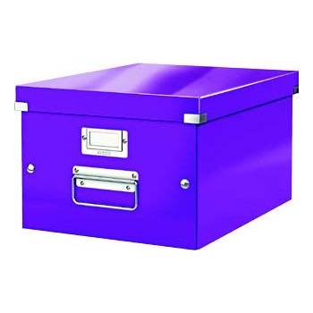 АРХИВНА КУТИЯ leitz wow click & store А4 ЛИЛАВ
