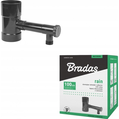 Bradas IBCLZ1-100-DGY Sběrač děšťové vody s ventilem 100mm