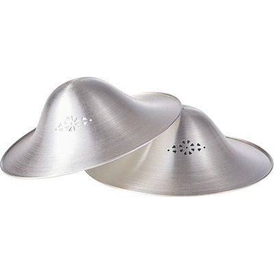 Momcozy Сребърни протектори за зърна Momcozy - 55 mm, XL, 2 броя (810184054979)