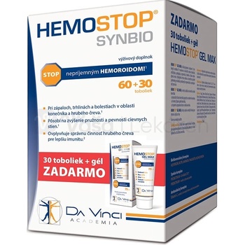 Hemostop SynBio 90 tabliet + hemostop gél 75 ml