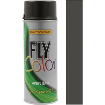 FLY Color RAL 8019 šedohnědá akrylátová barva ve spreji 400 ml