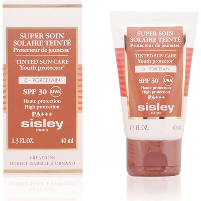 Sisley Tónovací opaľovací krém SPF 30 Super Soin Porcelain (Tinted Sun Care Cream) 40 ml