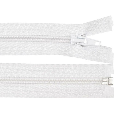 Spirálový zip No 5 délka 40 cm bundový POL Varianta: 101 bílá, Balení: 1 ks