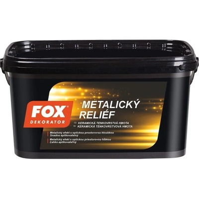 Atlas Fox metalický reliéf 1 kg aurum