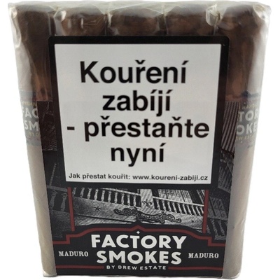 Factory Smokes Maduro Robusto 25 ks