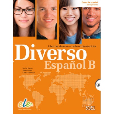 Diverso Espaňol B - Libro del alumno + Cuaderno de ejercicios + CD (A2)