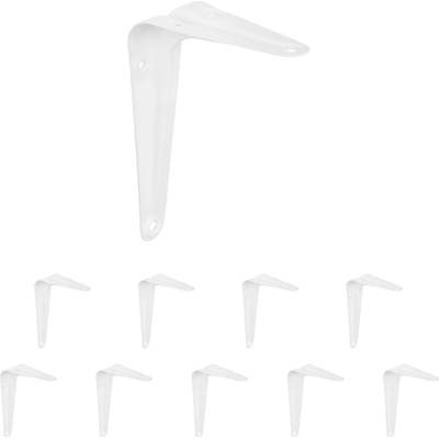 Walteco Konzola Ina 100x75 mm nosnosť 18 kg biela 1363