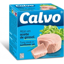 Calvo Tuňák ve slunečnicovém oleji 80 g