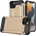 HQWear Калъф Hybrid Armor, за iPhone 13 mini, златист (9145576212479)