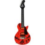 Teddies Електрическа китара rock star пластмаса 58см на батерии със звук и светлина (00850971)