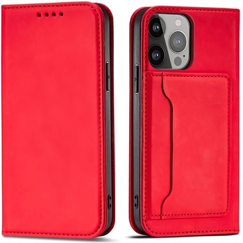 HQWear Калъф с отделение за карти HQWear Magnet Card Case за Samsung Galaxy S23 Plus, red (KXG0056945)