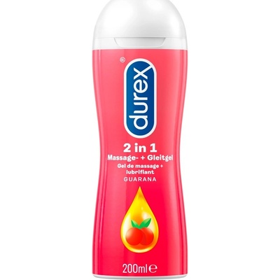 Durex Play intimní lubrikační a masážní gel se stimulující Guaranou 200 ml
