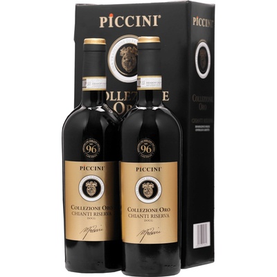 Piccini Collezione Oro Chianti Riserva DOCG 13,5% 2 x 0,75 l (kazeta)